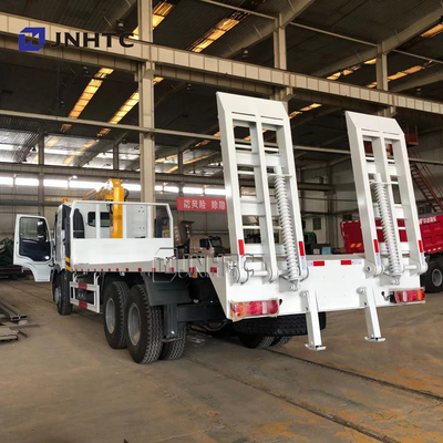 25 Ton Sinotruk HOWO A7 Flatbed Derek Truk Derek 0 Derajat Derek Derek