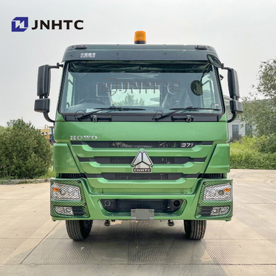 Sinotruk HOWO Euro2 30 Ton Truk Penggerak Utama 10 Roda 371HP Kepala Truk Traktor