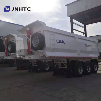 3 Gandar Traktor Dump Truk Semi Trailer Suspensi Udara 40t