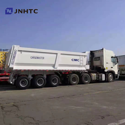 3 Gandar Traktor Dump Truk Semi Trailer Suspensi Udara 40t