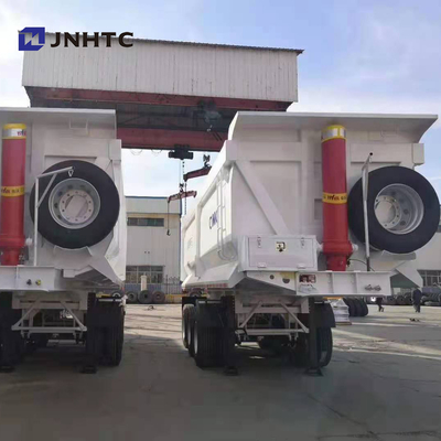 3 Gandar Traktor Dump Truk Semi Trailer Suspensi Udara 40t