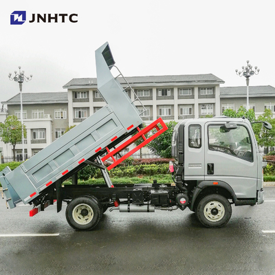 4x2 4x4 Truk Komersial Tugas Ringan Sinotruk Howo Tipper Drive Tangan Kiri Kecil Mini