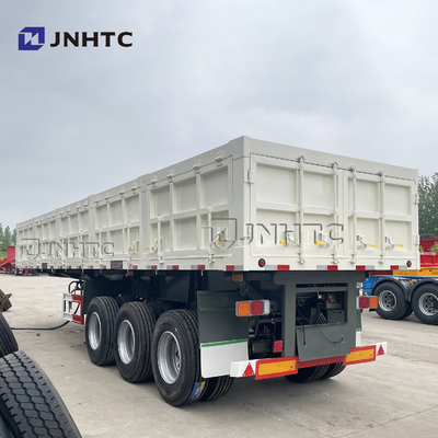 70 Ton Hydraulic Tipping Trailer Heavy Duty Semi Trailer Dump Truck Side Tipper