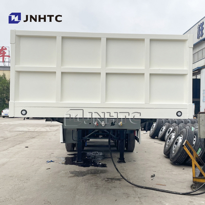 70 Ton Hydraulic Tipping Trailer Heavy Duty Semi Trailer Dump Truck Side Tipper