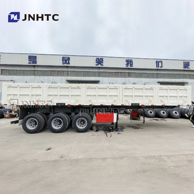 70 Ton Hydraulic Tipping Trailer Heavy Duty Semi Trailer Dump Truck Side Tipper