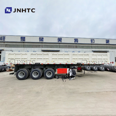 3 4 Gandar Sisi Dinding Pagar Kargo Semi Trailer 40T 60T Sisi Hidraulik Tipper