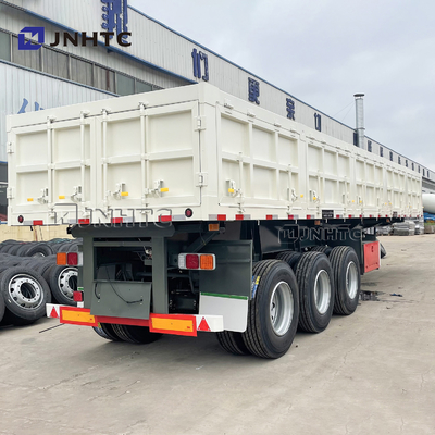 3 4 Gandar Sisi Dinding Pagar Kargo Semi Trailer 40T 60T Sisi Hidraulik Tipper