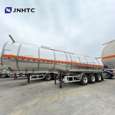 3 Gandar 45000 50000 Liter Tangki Susu Stainless Steel Tangki Minyak Air Trailer Semi Truk