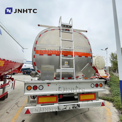 3 Gandar 45000 50000 Liter Tangki Susu Stainless Steel Tangki Minyak Air Trailer Semi Truk