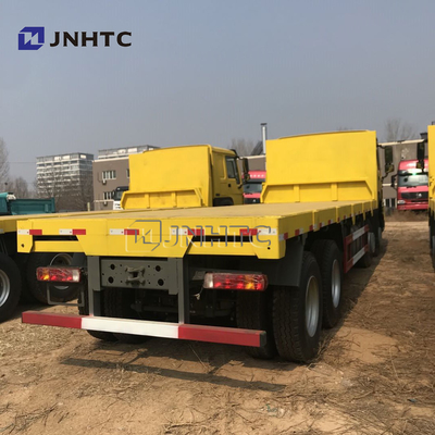 SINOTRUK Howo Heavy Cargo Truck 35 Tones Flatbed Trailer Tri Axle Flatbed
