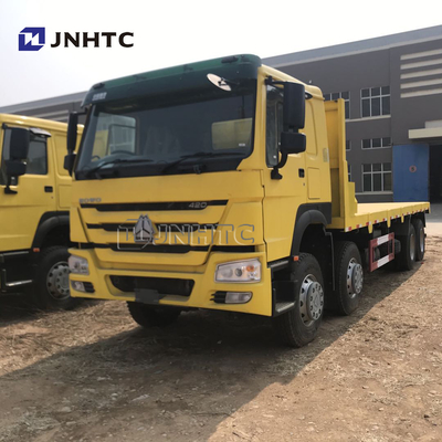 SINOTRUK 8*4 22-30 Ton Cekung Flatbed Transport Truck Excavator Transport Truck