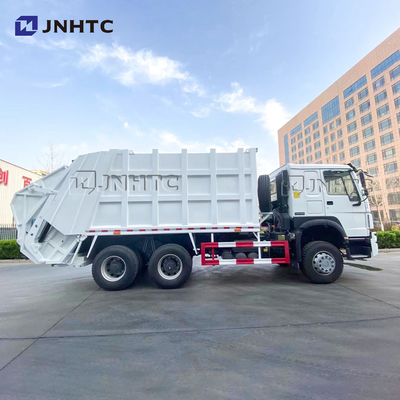 Sinotruk Howo 6x4 Truk pemadat sampah bergerak Pengumpul Sampah Sampah 16m3 18m3