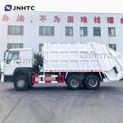 Sinotruk Howo 6x4 Truk pemadat sampah bergerak Pengumpul Sampah Sampah 16m3 18m3
