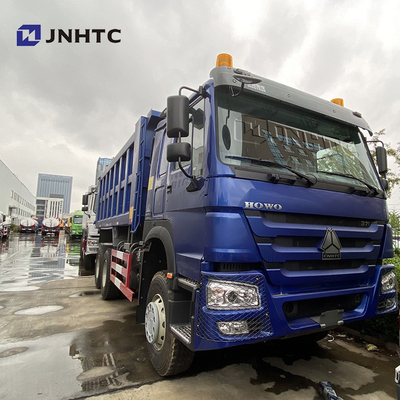 Sinotruk 6X4 371HP 20 Truk Dump Kubik Truk Tipper Hijau 20 Meter Kubik