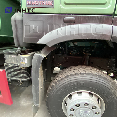 Sinotruk 6X4 371HP Truk Dump Tugas Berat Truk Tipper Hijau 20 Kubik