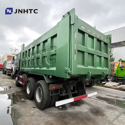 Sinotruk 6X4 371HP Truk Dump Tugas Berat Truk Tipper Hijau 20 Kubik