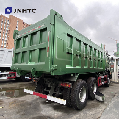 Sinotruk 6X4 371HP Truk Dump Tugas Berat Truk Tipper Hijau 20 Kubik