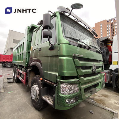 Sinotruk 6X4 371HP Truk Dump Tugas Berat Truk Tipper Hijau 20 Kubik