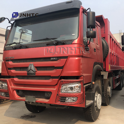 Truk Dump Tugas Berat 25m3 12 roda 371hp 8x4 Drive Tangan Kiri