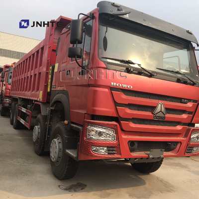 Truk Dump Tugas Berat 25m3 12 roda 371hp 8x4 Drive Tangan Kiri