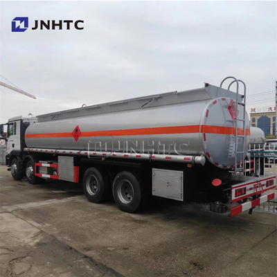 8x4 20000 Liter 30000 Liter Truk Tangki Bahan Bakar Sinotruk 25000 Liter Truk Tanker Minyak
