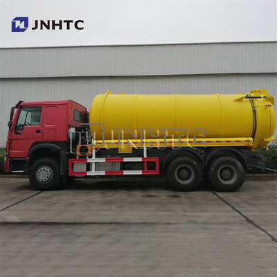 Truk Limbah HOWO Heavy Duty 6 Roda 10cbm Sewage Suction Sewage Truck