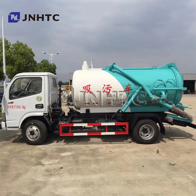 Truk Komersial Tugas Ringan DONGFENG Truk Pengisap Limbah Vakum Kapasitas Kecil
