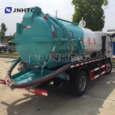 Truk Komersial Tugas Ringan DONGFENG Truk Pengisap Limbah Vakum Kapasitas Kecil