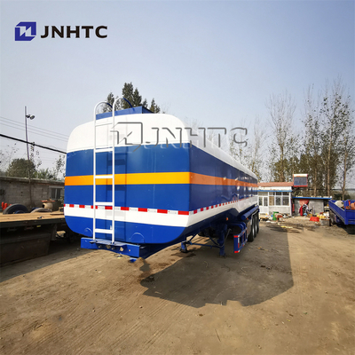 3 Gandar 40000L 2 Kompartemen Trailer Semi Tugas Berat Bekas Tanker Bahan Bakar Minyak