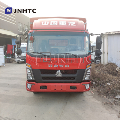 Angkutan Kargo 4x2 Kotak Kargo Ringan Van Truck 6 Wheelers Fence Sidewall Truck