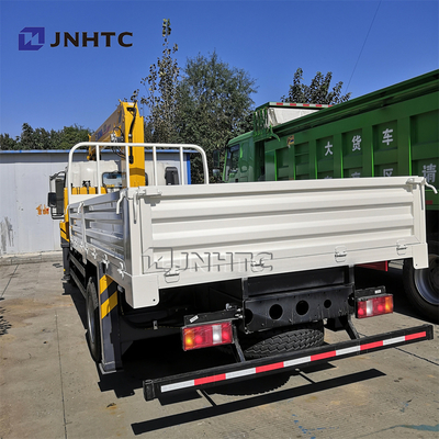 Sinotruk Howo 4X2 Truk Telescoping Boom Crane Ringan 5 Ton