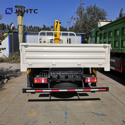 Sinotruk Howo 4X2 Truk Telescoping Boom Crane Ringan 5 Ton