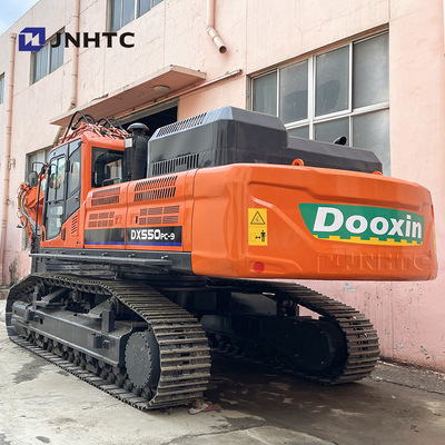 Cina baru 55ton Excavator Jepang Mesin Euro4 Crawler Excavator Big Crawler Digger