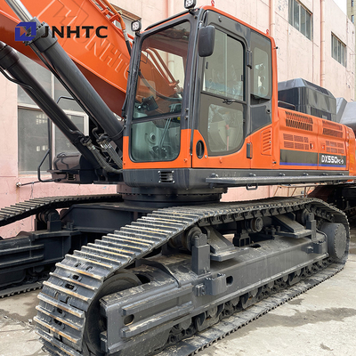 Cina baru 55ton Excavator Jepang Mesin Euro4 Crawler Excavator Big Crawler Digger