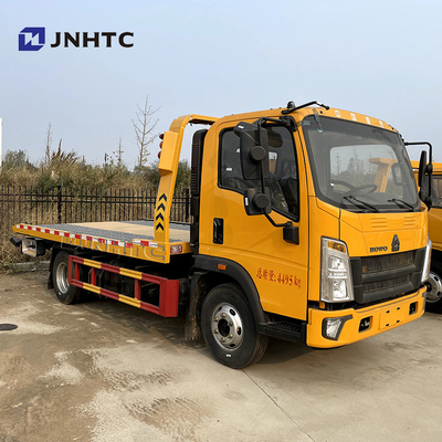 Sinotruk HOWO 4x2 5TON Truk Komersial Tugas Ringan Truk Derek Penghancur Flatbed