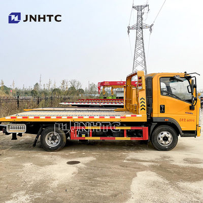 Sinotruk HOWO 4x2 5TON Truk Komersial Tugas Ringan Truk Derek Penghancur Flatbed