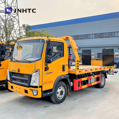 Sinotruk HOWO 4x2 3-8TON Truk Penghancur Kargo Flatbed Ringan