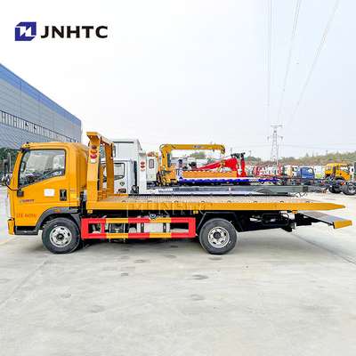 HOWO 4x2 5-10TON Truk Komersial Tugas Ringan Truk Penghancur Kargo Flatbed