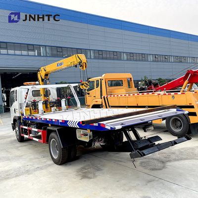 Sinotruk HOWO 4x2 3-12TON Truk Derek Penghancur Kargo Flatbed Ringan