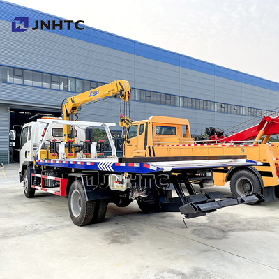 Sinotruk HOWO 4x2 3-12TON Truk Derek Penghancur Kargo Flatbed Ringan