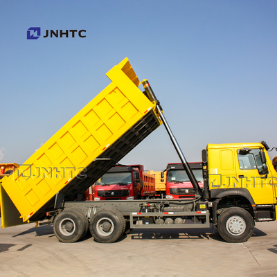 6x4 Truk Tipper Truk Tugas Berat Sinotruk 10 roda 30 ton Truk Transportasi Teknik
