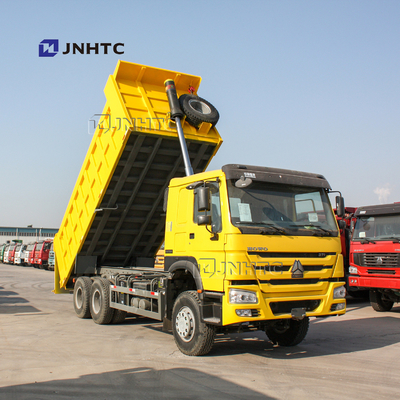 6x4 Truk Tipper Truk Tugas Berat Sinotruk 10 roda 30 ton Truk Transportasi Teknik