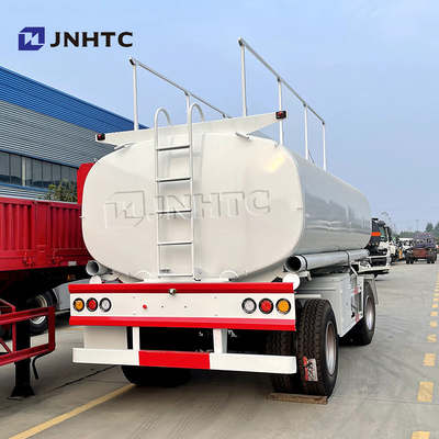 2 Gandar Sinotruk Howo Trailer Semi Tugas Berat Trailer Tangki Minyak 20000l 25000l