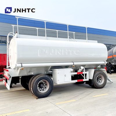 2 Gandar Sinotruk Howo Trailer Semi Tugas Berat Trailer Tangki Minyak 20000l 25000l