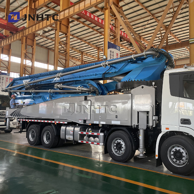 HOWO 8x4 Chassis Truk Pompa Beton 371HP Euro2