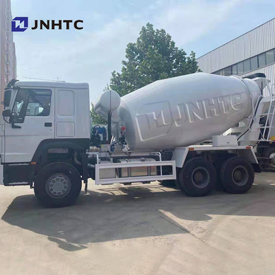 10 roda LHD 6X4 Howo Iron Transit Mixing Truck Kapasitas 12cbm 10cbm 9cbm