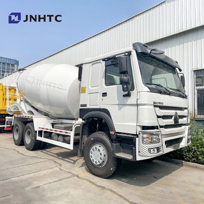 LHD Sinotruk HOWO 9m3 Kendaraan Pengaduk Beton 10 roda