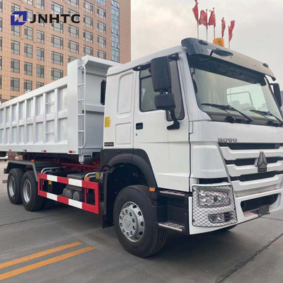 LHD Sinotruk 371hp 6x4 10 Roda Howo Hook Lift Truk Sampah