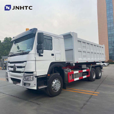 LHD Sinotruk 371hp 6x4 10 Roda Howo Hook Lift Truk Sampah
