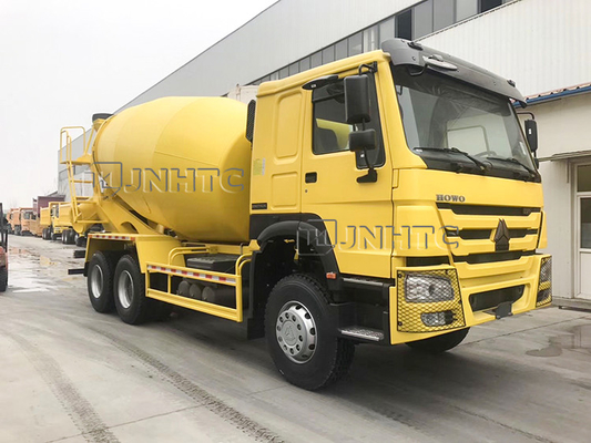 371hp Asli Sinotruk Howo Mixer Tank Truck 10M3 6x4 10 Roda Drive Tangan Kiri